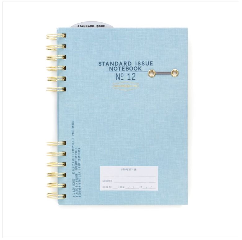 SPLIT WIRE STANDARD ISSUE JOURNAL, BLUE