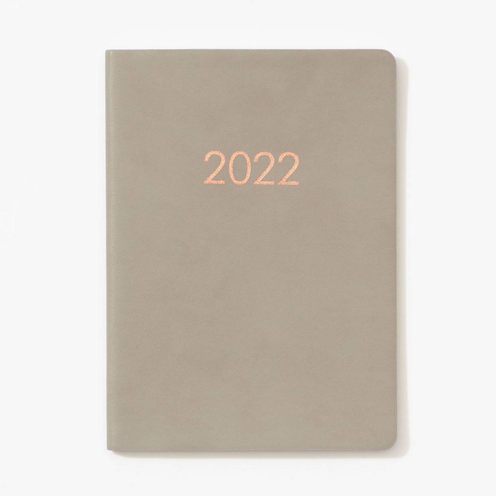 Agenda Mensual 2021-2022 17 meses Chicago Avenue Fog