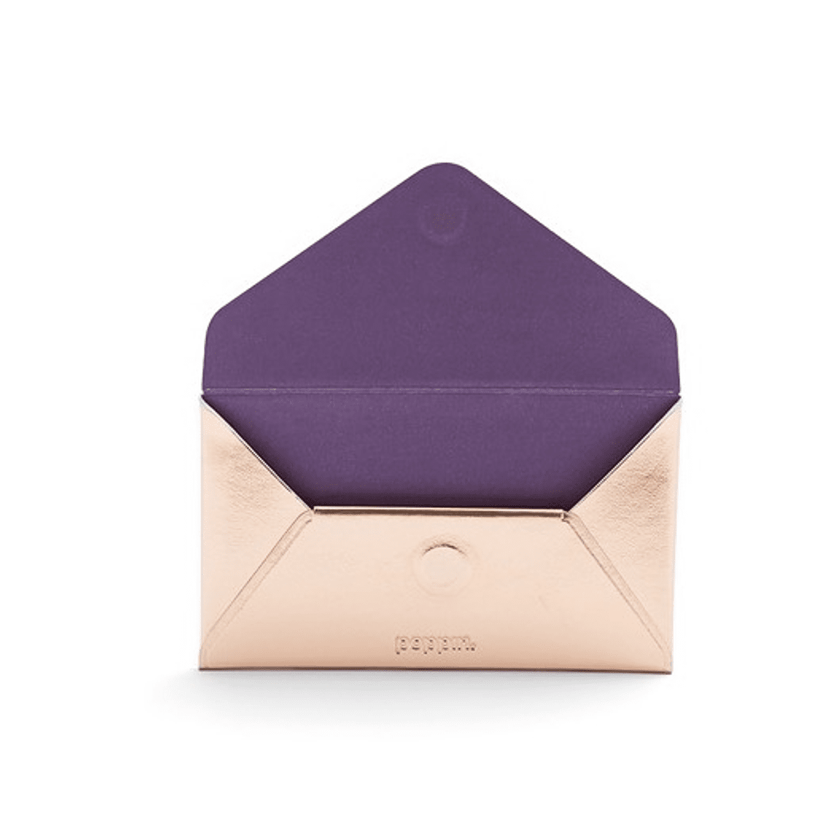 Card Case, Copper with Cobalt