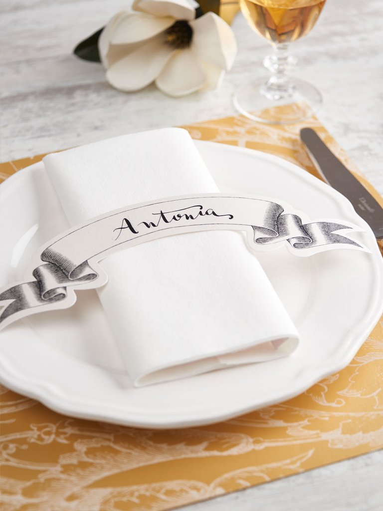 Place Cards · Set De 12 Unidades Banner