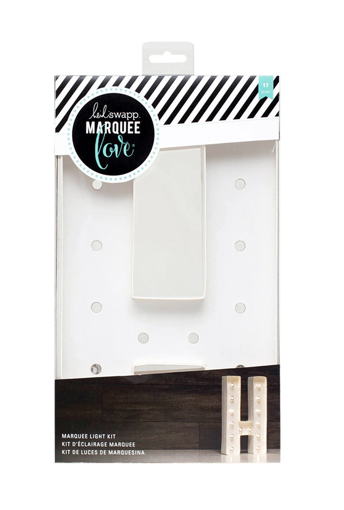 HS Marquee Love 12in Letter H