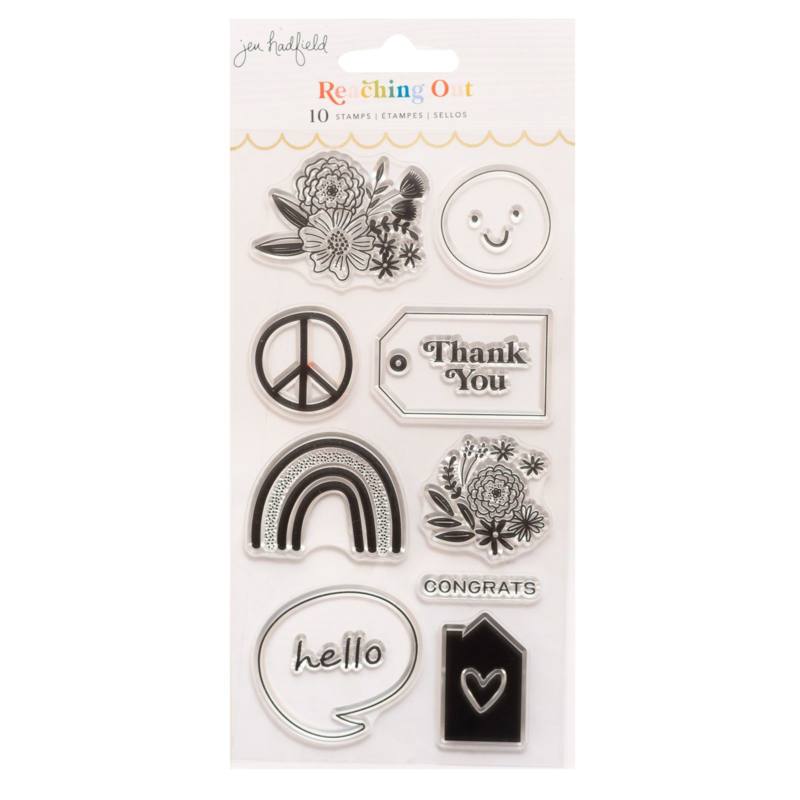 Set de 11 Timbres Acrílicos Reaching Out