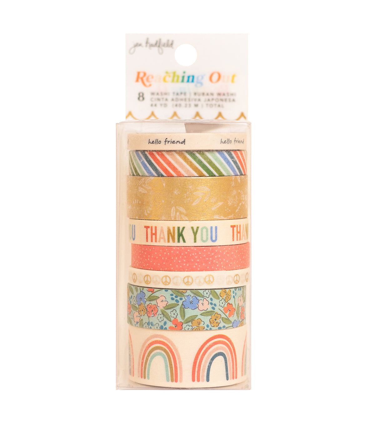 Set de 8 Washi Tape Patrones