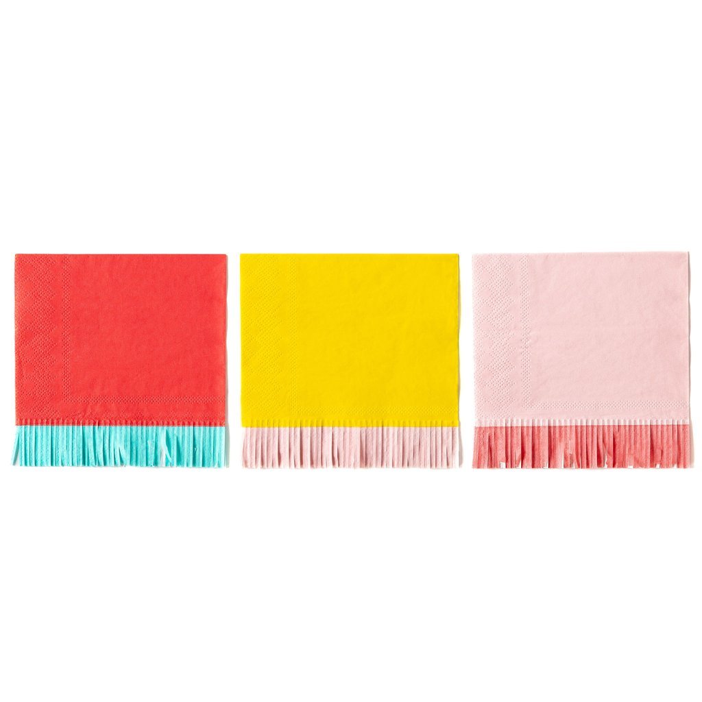 Servilletas Hip Hip Hooray Fringe 5inch