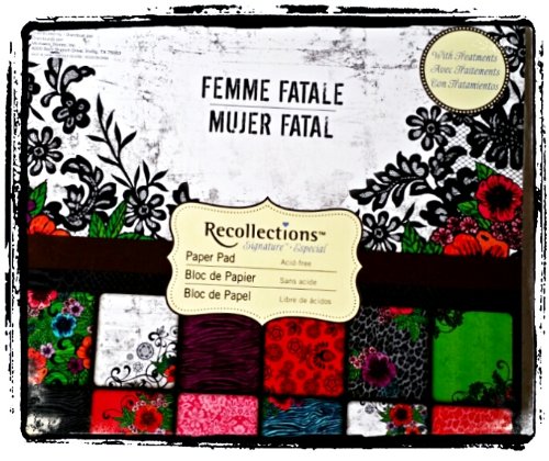 PAPER PAD12x12 FEMME FATALE 2