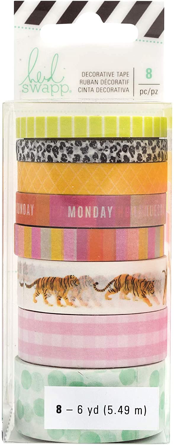 Washi Tape Heidi Swapp Color Fresh 6 Yard Each (8 piezas)