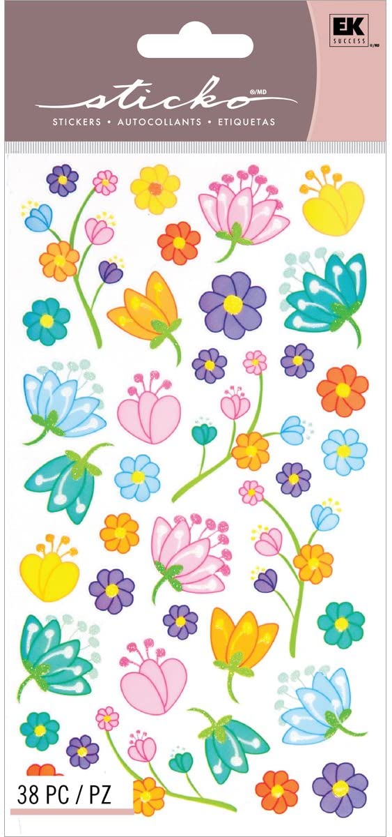 Stickers Floral Jubilee (38 piezas)