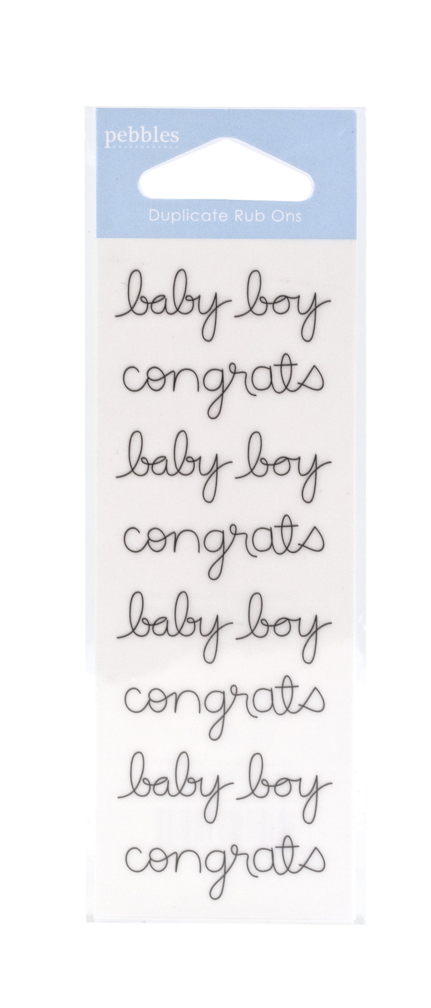 Stickers Boy - Duplicate Rub Ons