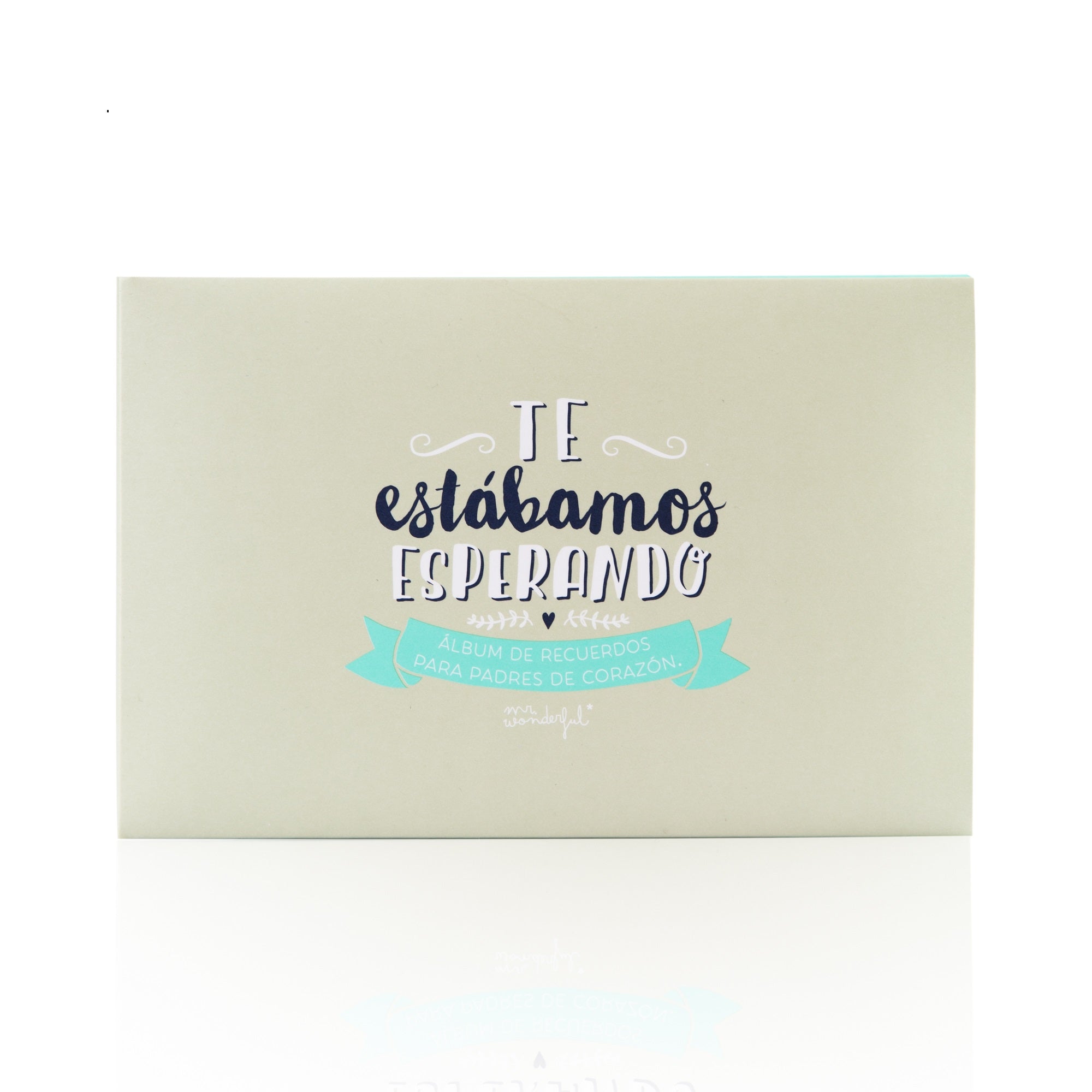Álbum para padres de corazón Te estábamos esperando