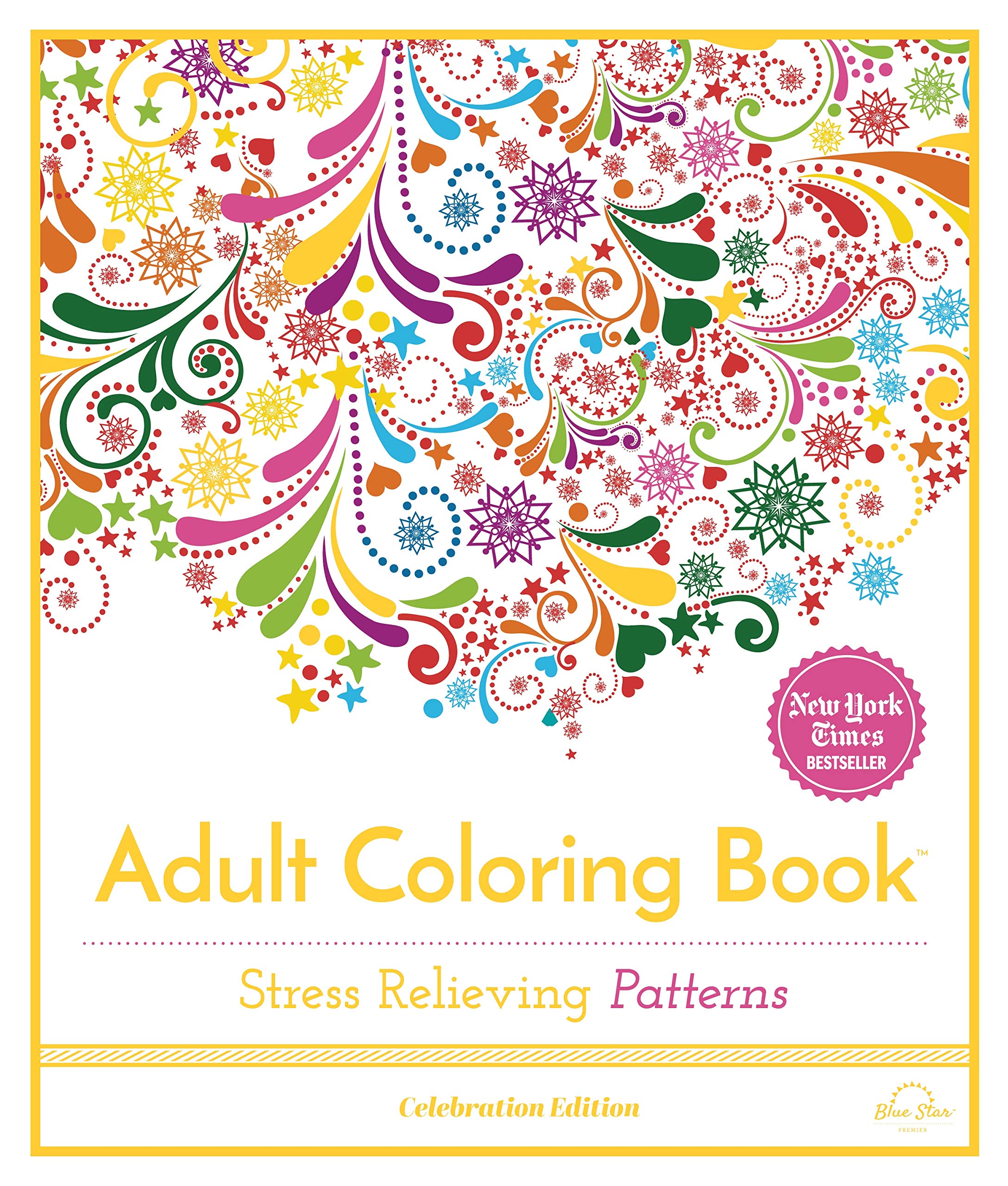 Libro para pintar grande Stress Relieving Patterns