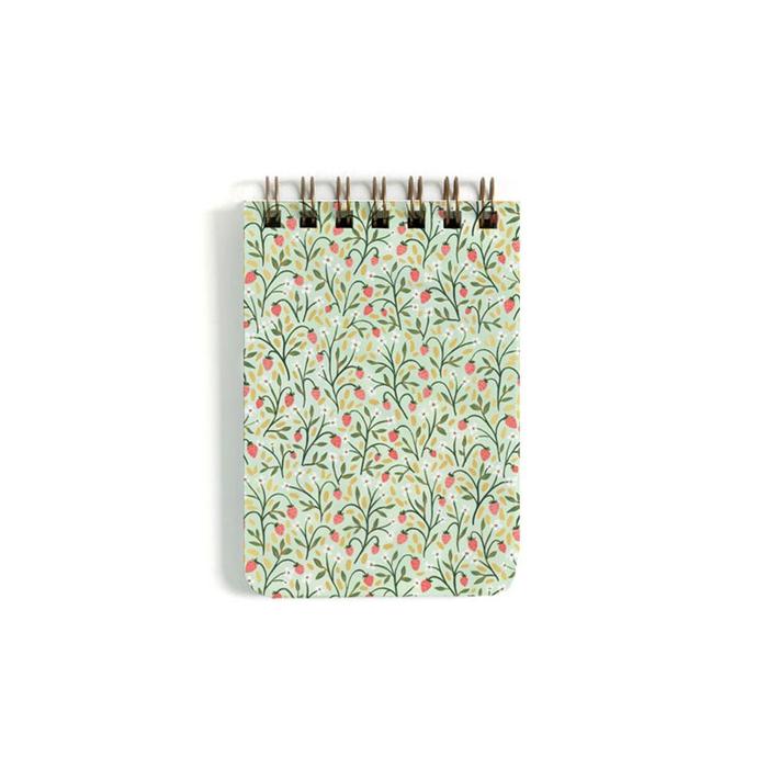 Libreta Espiral Chica Strawberry Meadow