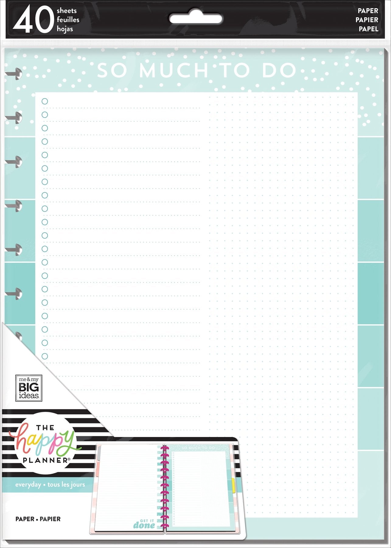 Hojas HP BIG Filler Paper - Color Stripe