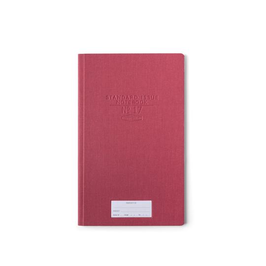 Libreta Standard Issue Tall Notebook No 17 Burgundy