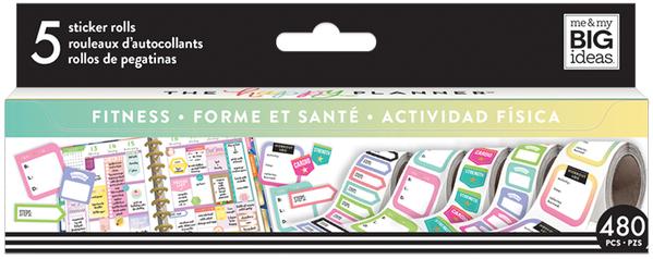 Fitness Sticker Roll