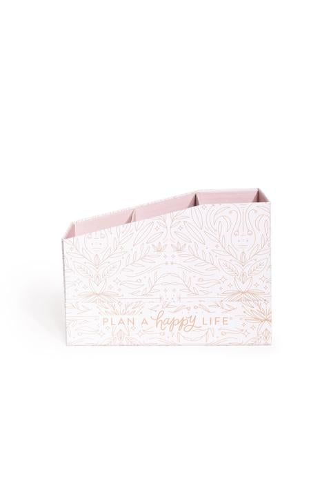 Caja Organizadora Floral Sticker Book