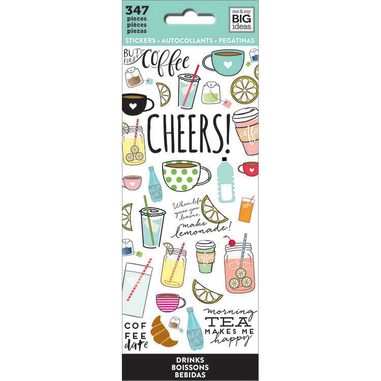 Icon stickers DRINKS