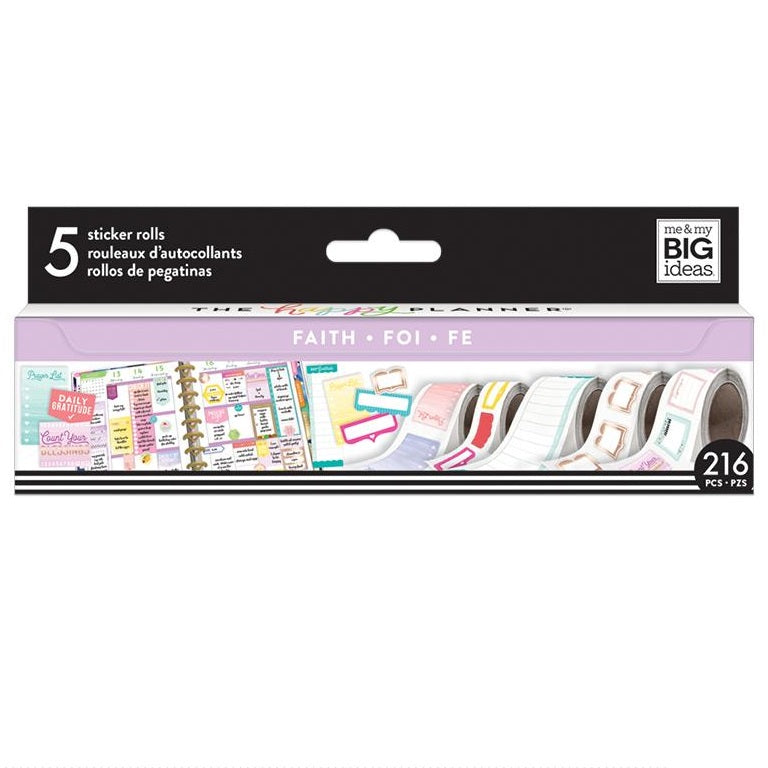 Faith and Gratitude Sticker Roll