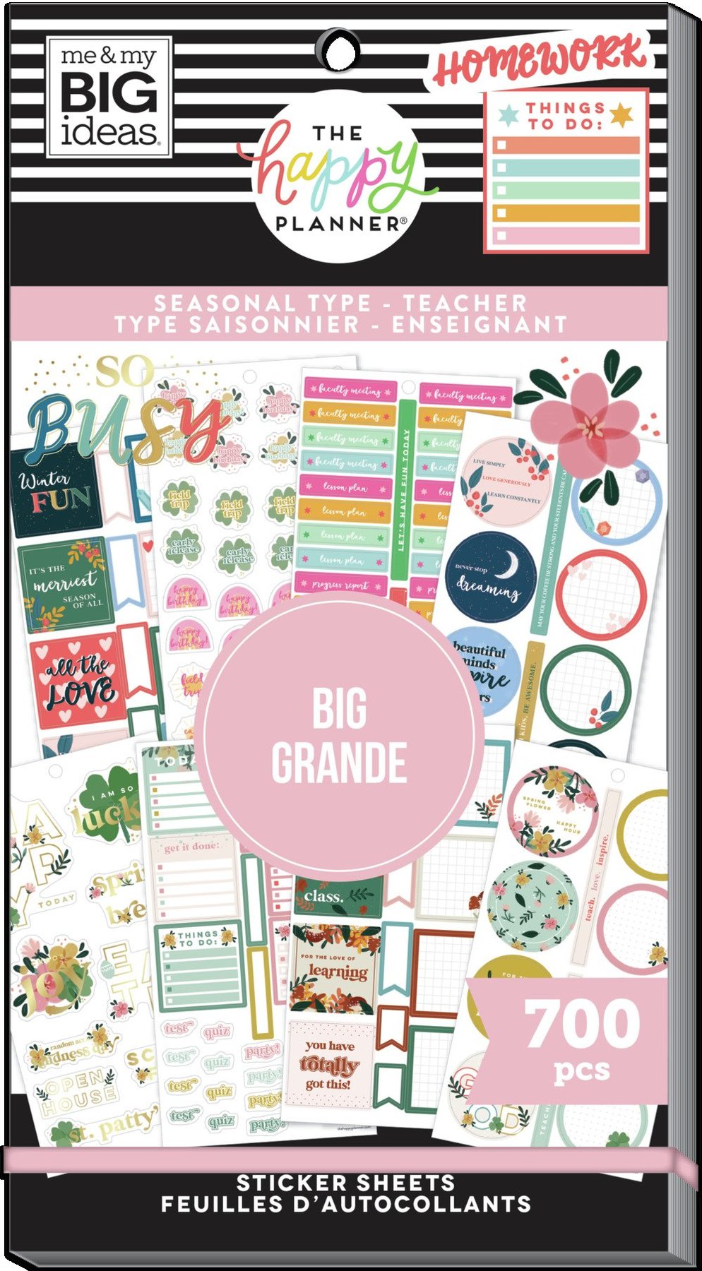 Pack de Stickers Teacher Seasonal