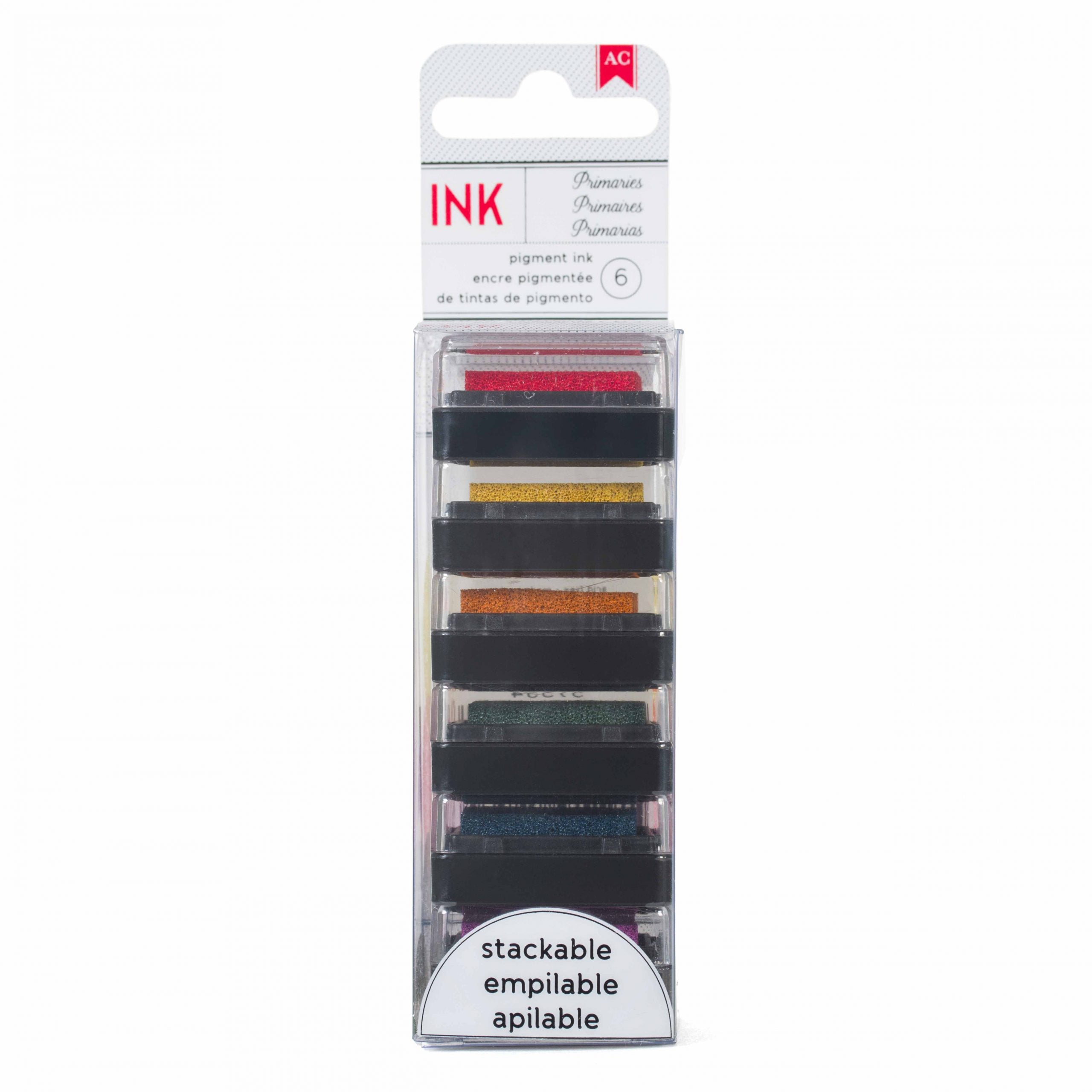 Set de 6 Mini Tintas Colores Primarios