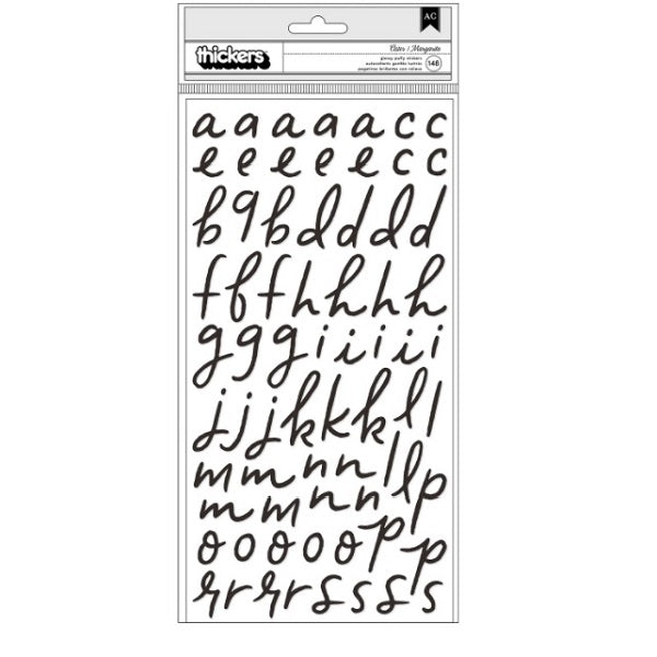Stickers Letras 147 piezas