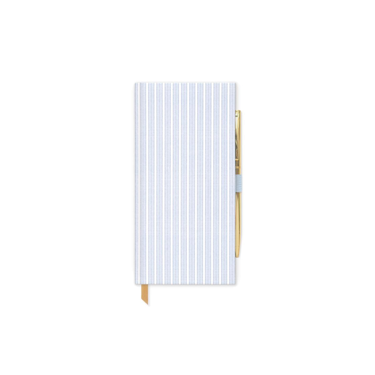 Libreta con lápiz Blue Pinstripe Vintage Sass