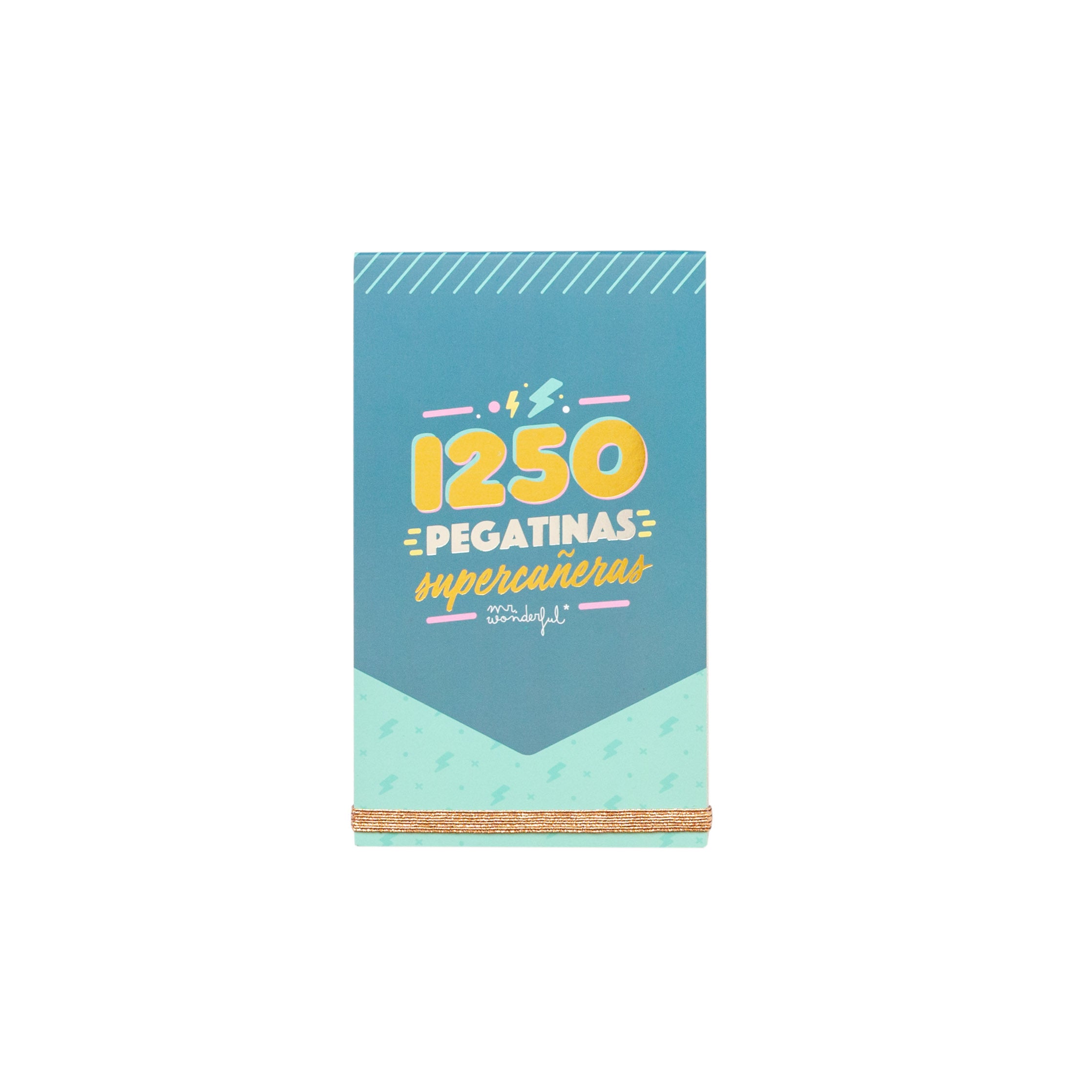 Bloc de 1250 pegatinas supercaneras