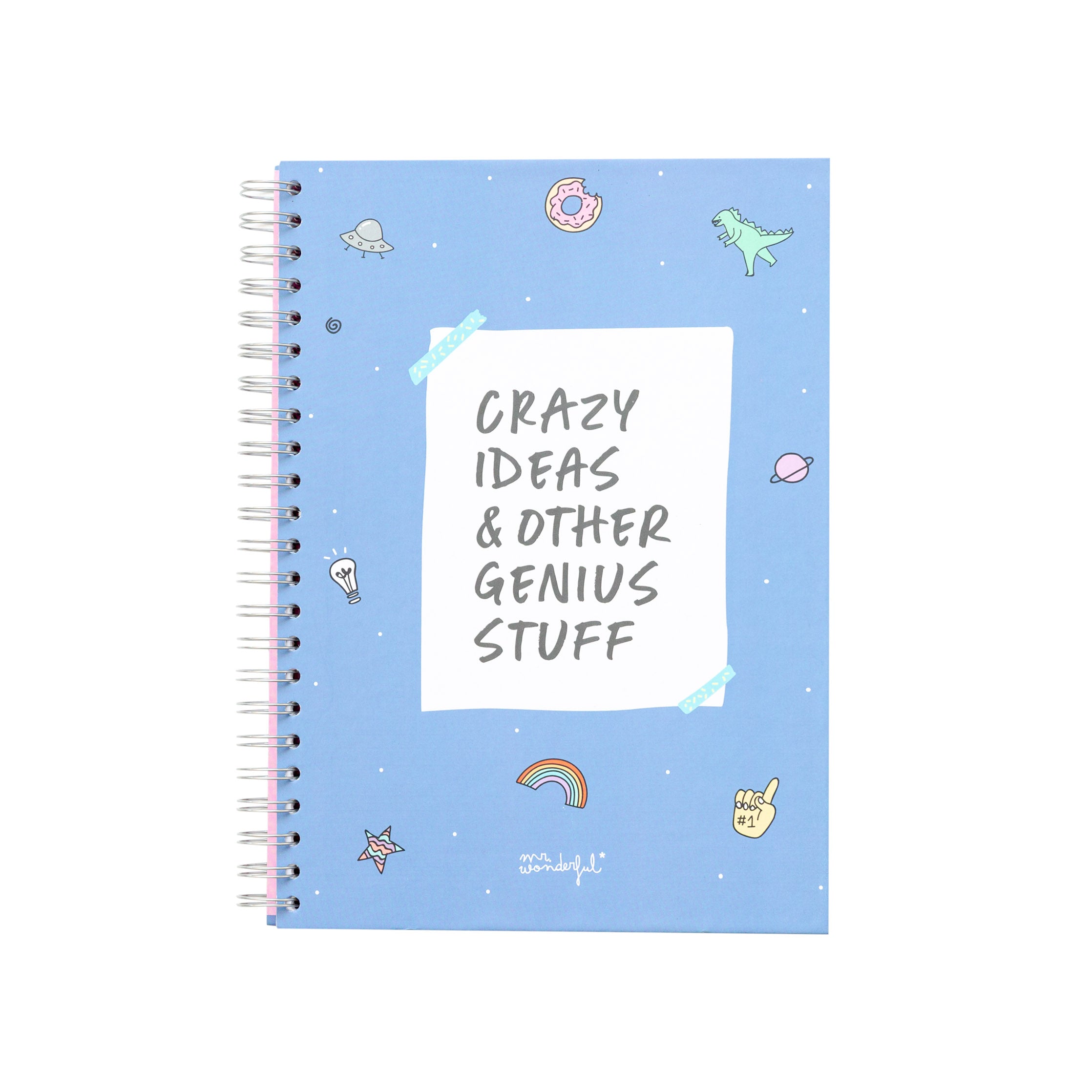 Libreta A4 Crazy ideas and other genius stuff