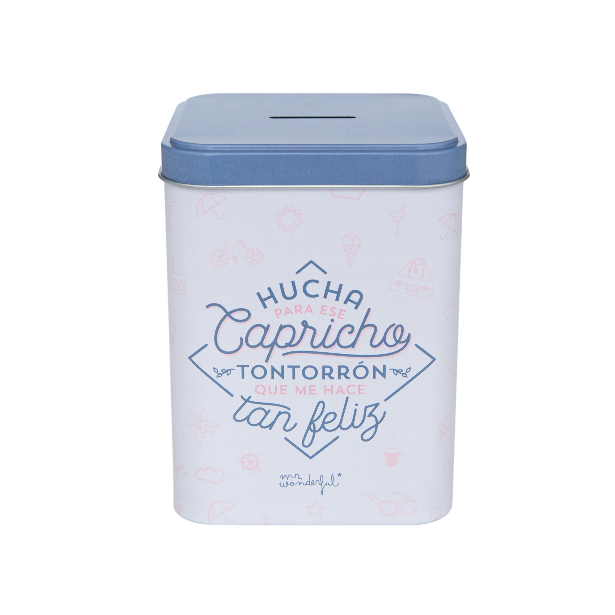 Hucha para ese capricho tontorrón que me…