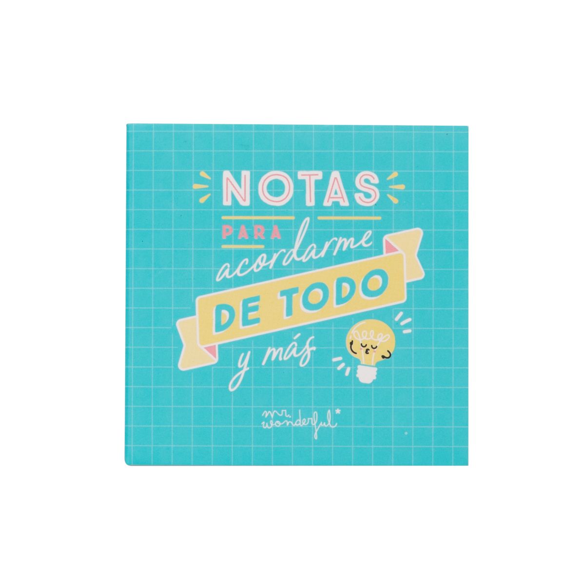 Bloc de notas y notas adhesivas para acordarme