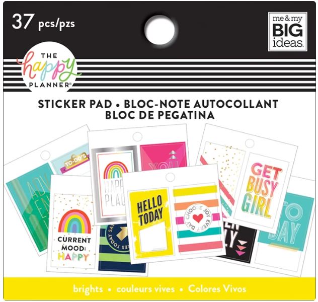 Happy Brights - Tiny Sticker Pad