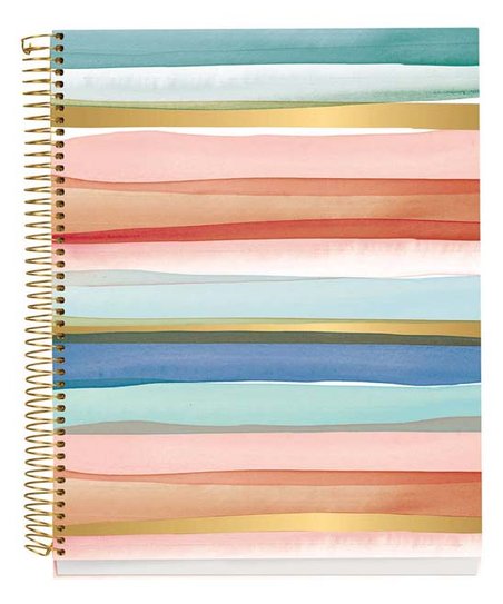 Libreta Espiral Acuarela Franjas 9x11