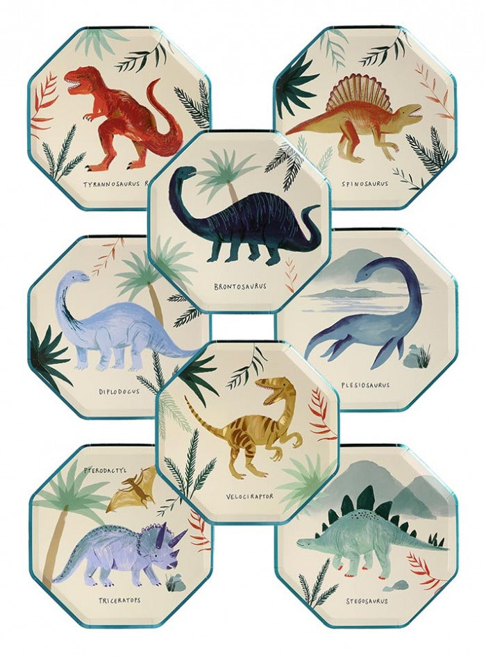 Platos reino de los dinosaurios - grandes