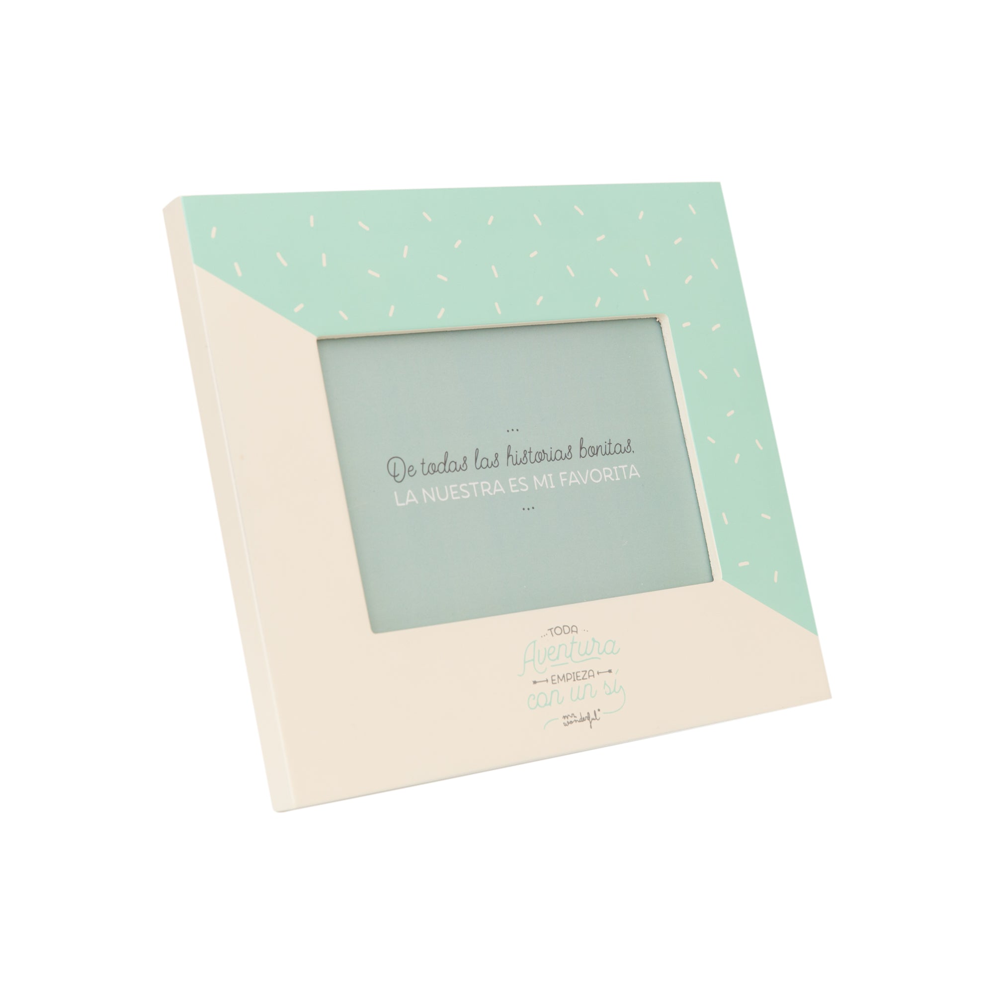 Marco de fotos Toda una aventura empieza con un..