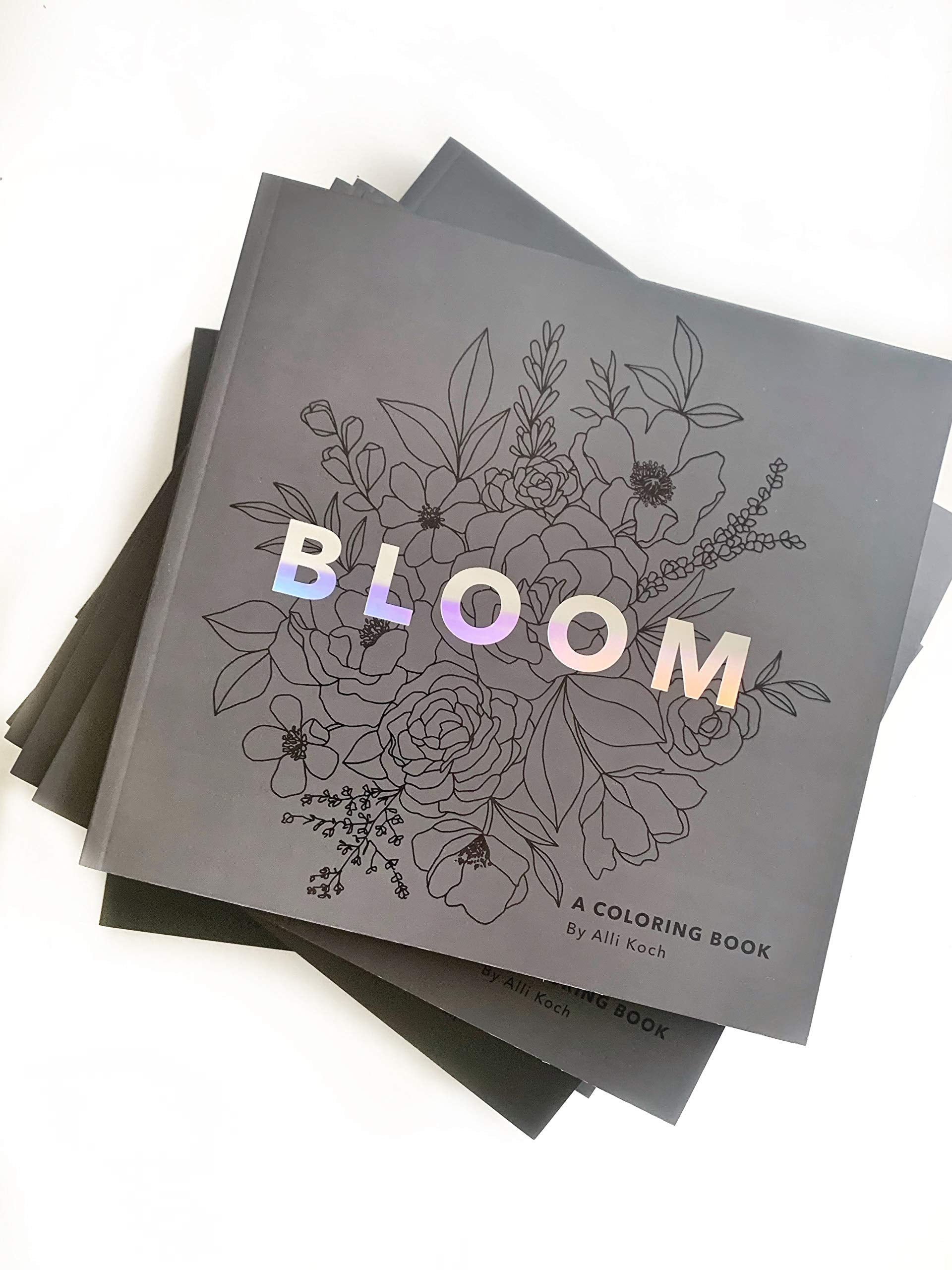 Libro para pintar Bloom