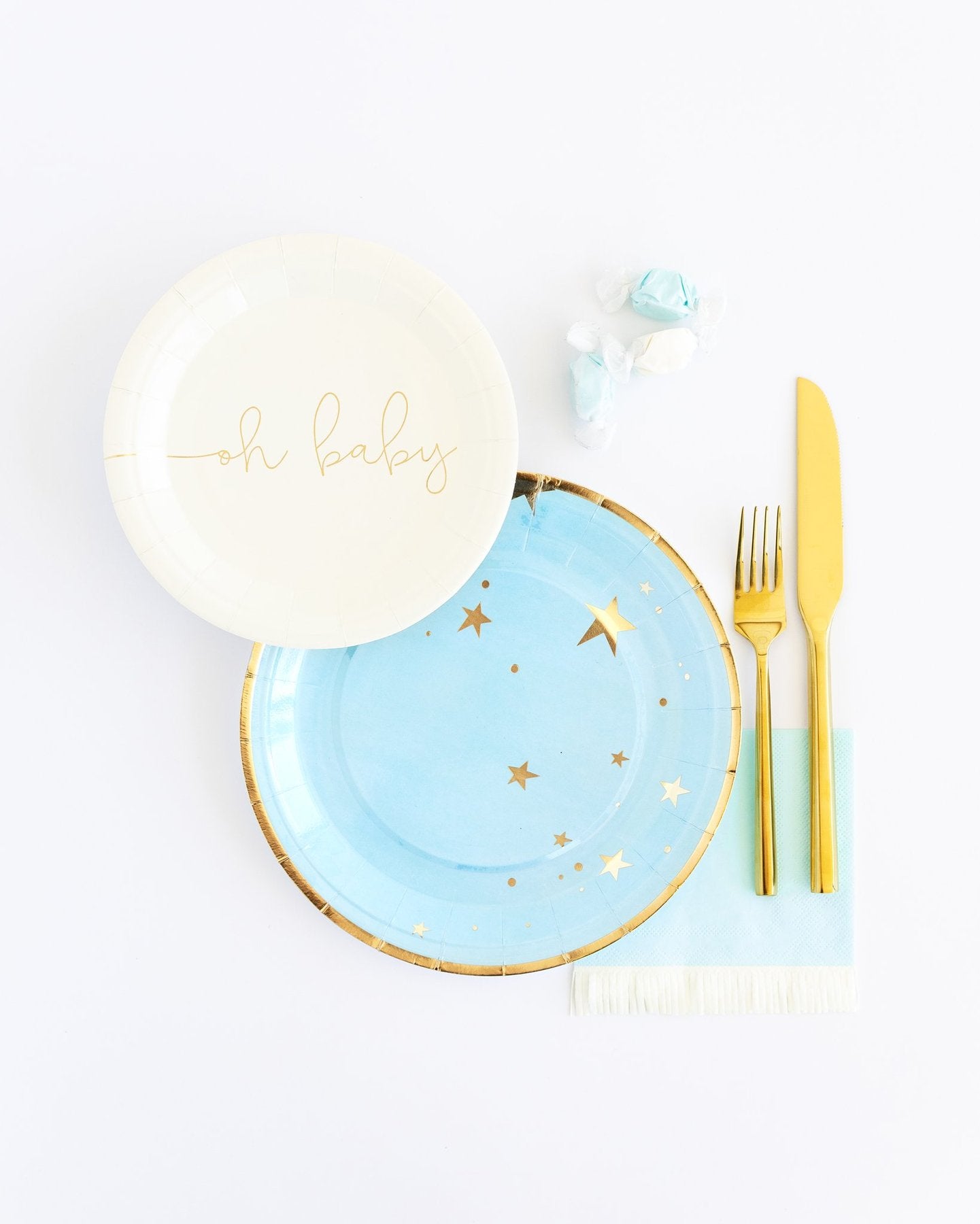 Servilletas Baby Blue