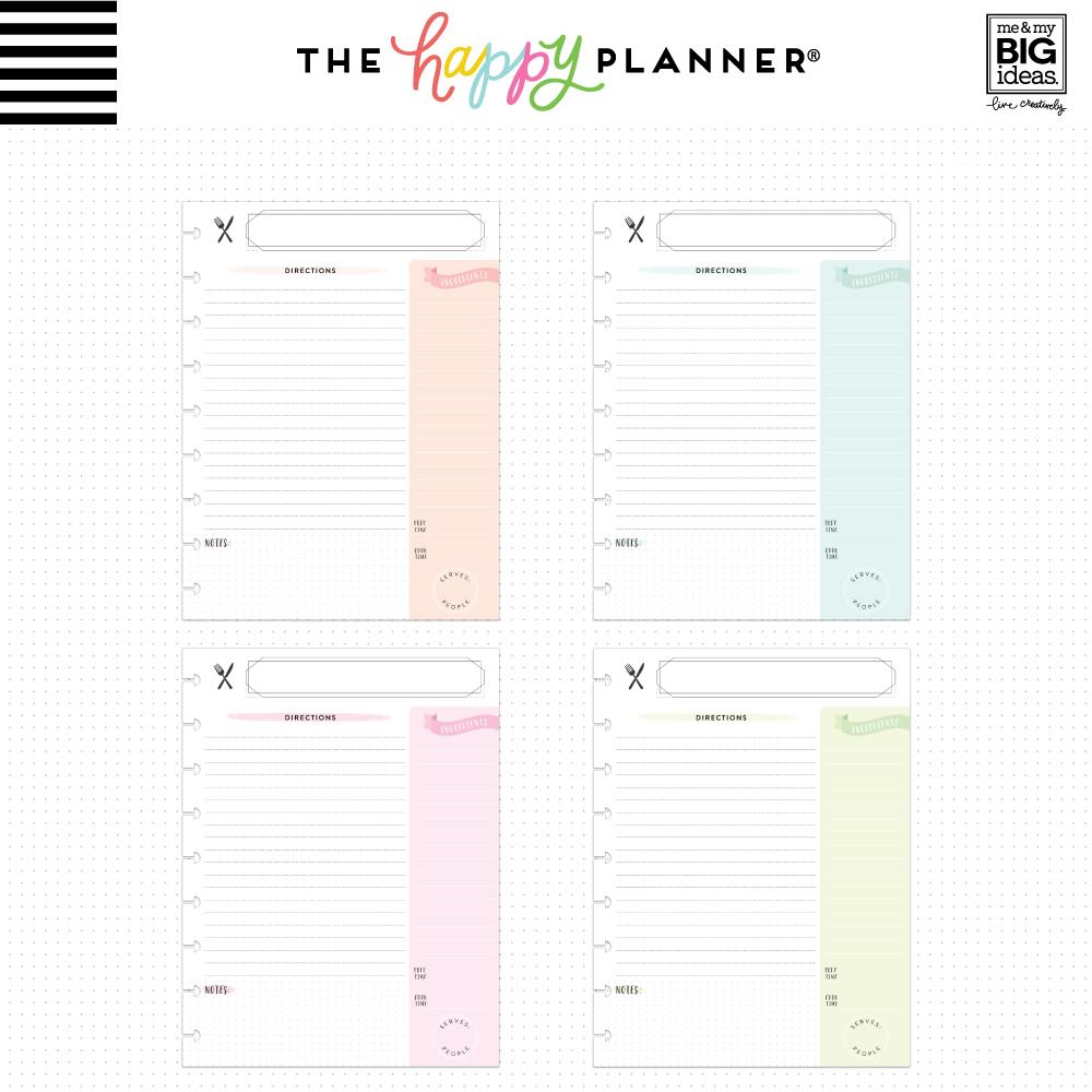 Hojas Classic Note Paper - Recipe + Meal Prep