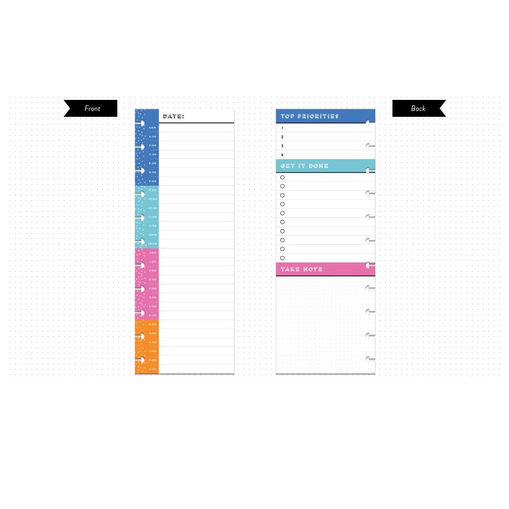 Hojas Big HORARIO DIARIO