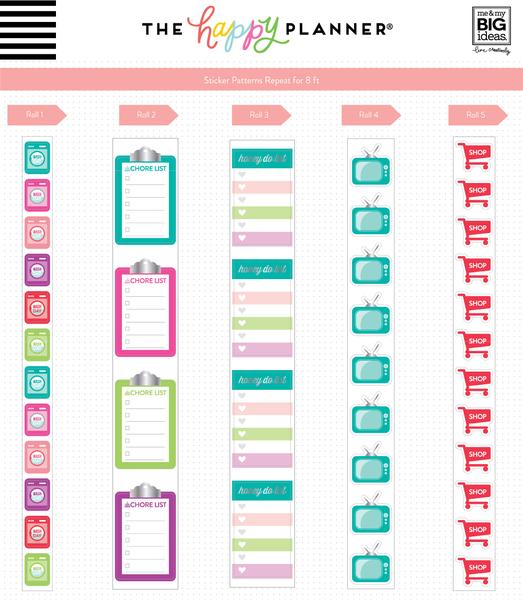 Home Life Sticker Roll