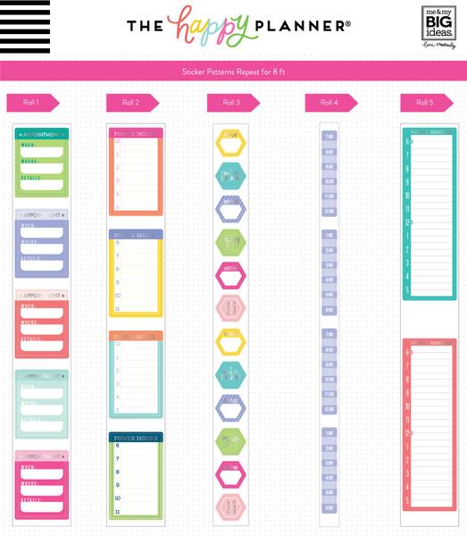 Scheduling Sticker Roll
