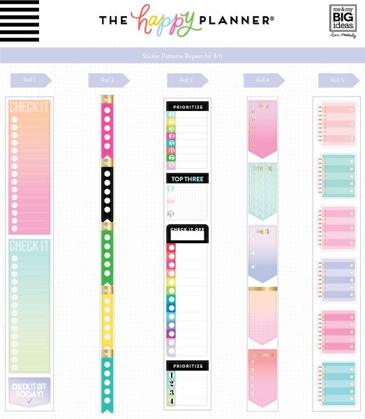 Checklists Sticker Roll