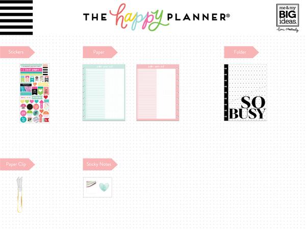 Pack Accesorios Classic Happy Planner