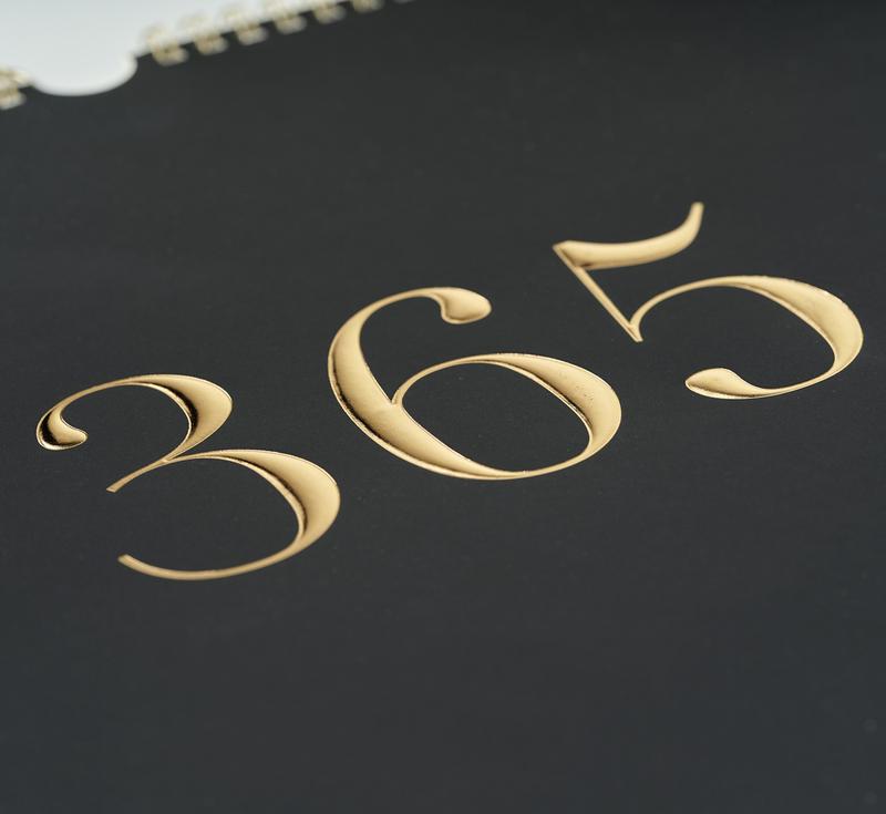 Organizador Semanal Weekly Planner - Black 365