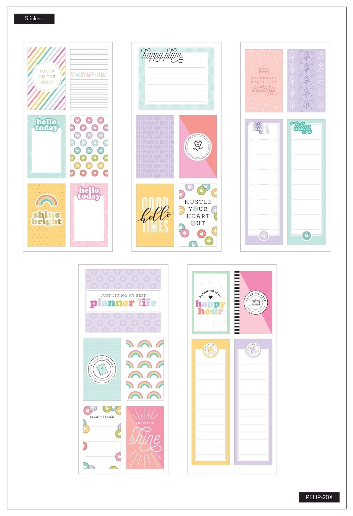 Diario Stickers Planner Babe