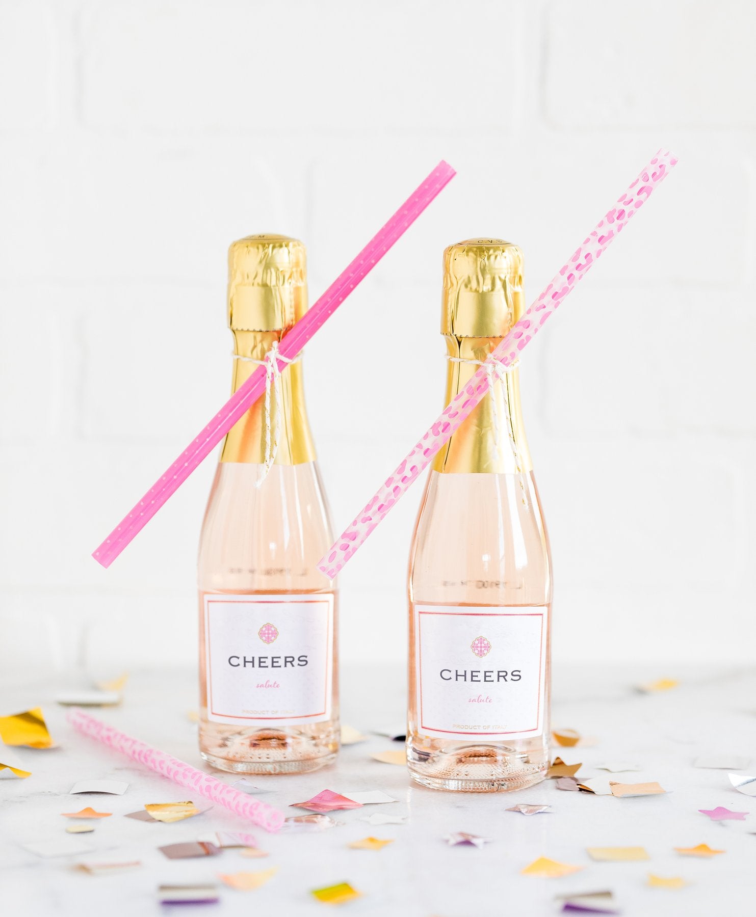 Bombillas Reutilizables Pink Cheetah