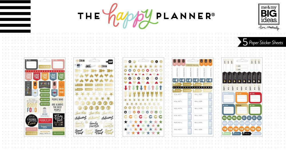 Recipe Organizer Stickers