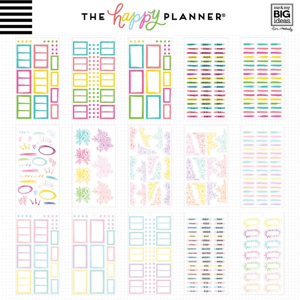 Value Pack Stickers - Colorful Boxes