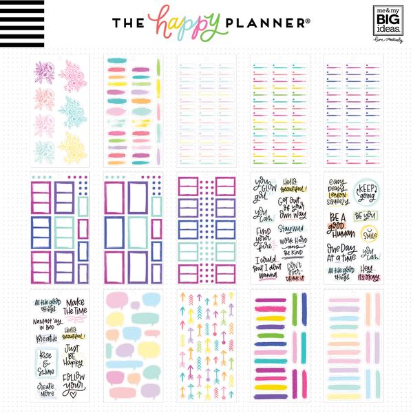 Value Pack Stickers - Colorful Boxes