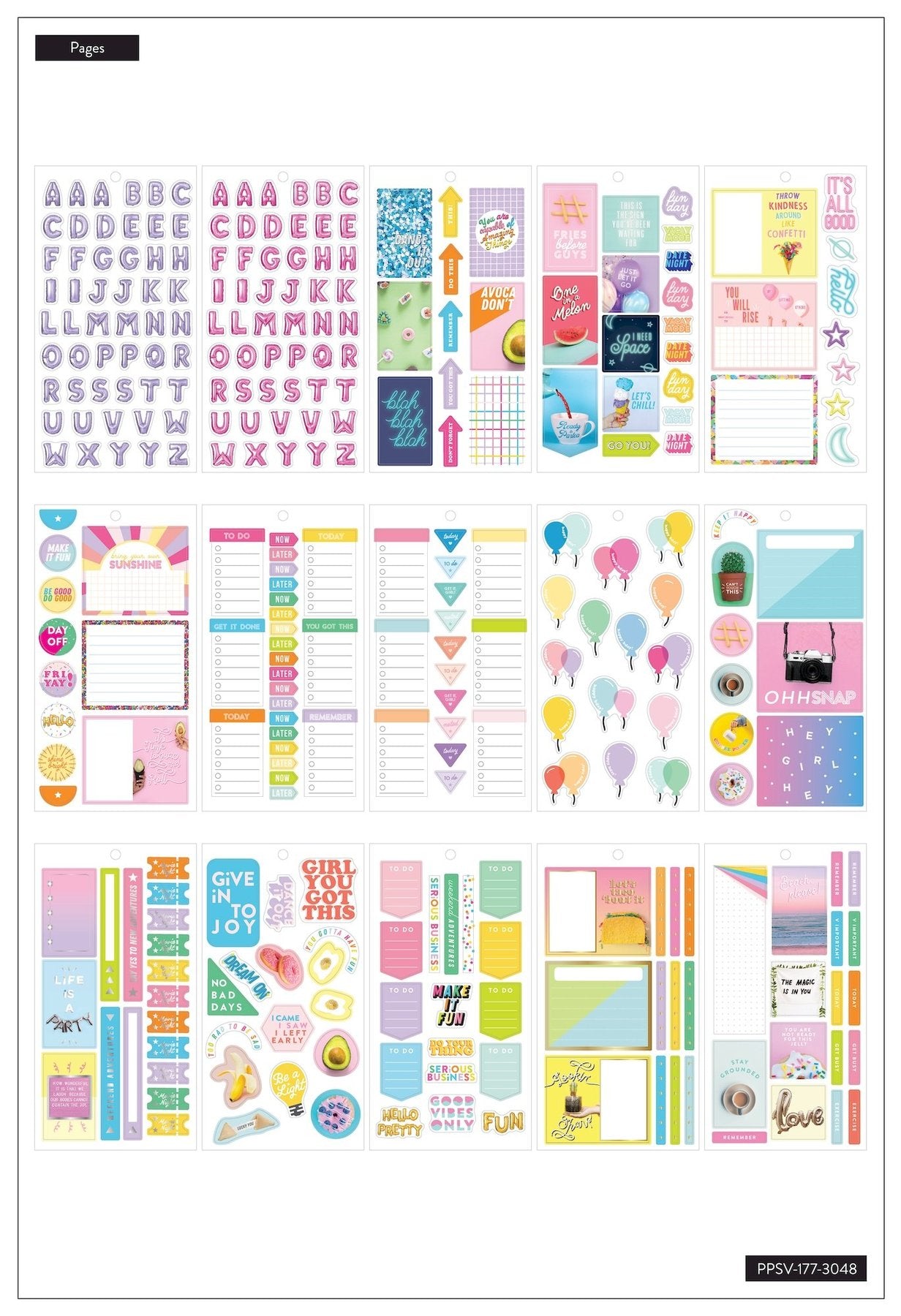 Value Pack Stickers - Life is a Party