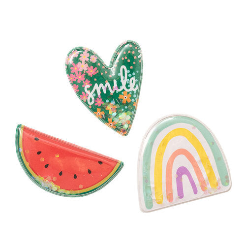 Stickers Picnic In The Park Glitter 6 piezas