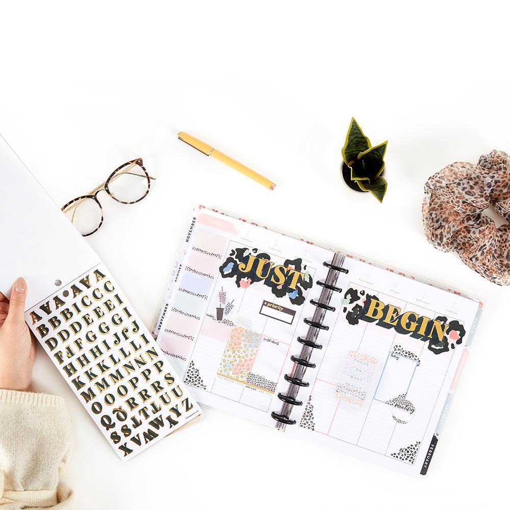 Pack de Stickers Colorful Leopard 30 hojas